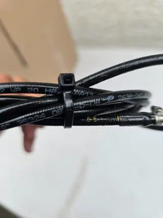 Hydraulik Schlauch Leitung Nummer 66  Verdeck Mercedes Benz W209 CLK - Bild 2
