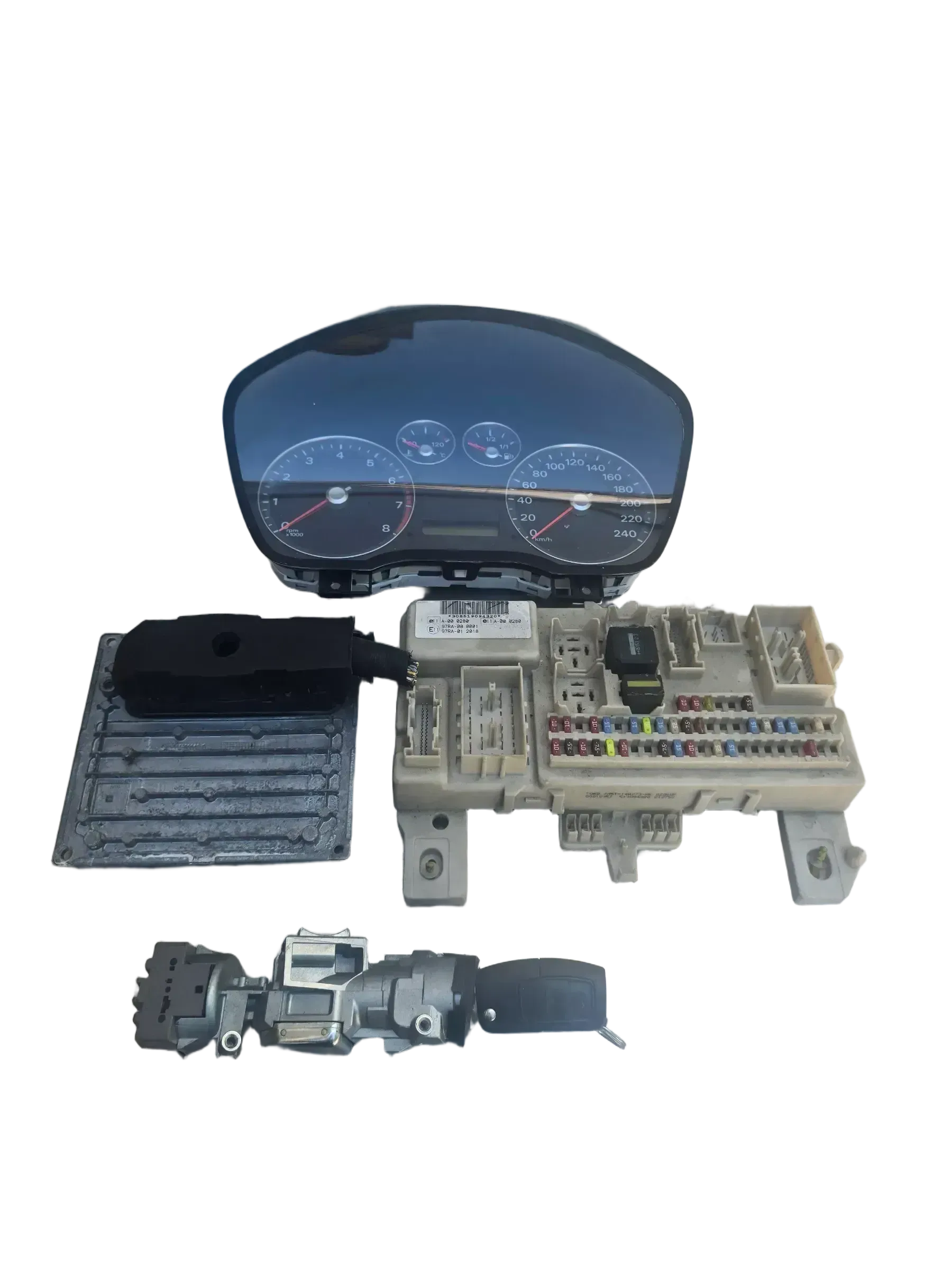 Ford Focus II MK2 -Motorsteuergerät Satz 4M5112A650HF - Bild 1