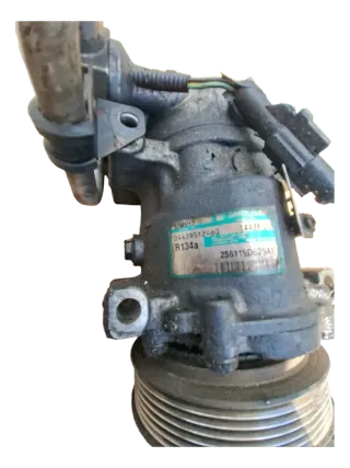 Ford Fiesta 5 1,4 TDCI Klimakompressor Kompressor Klima 2S6119D629AE Sanden - Bild 2
