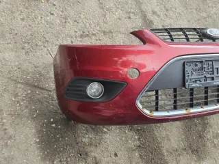 Original Stoßstange Vorne Ford Focus 2 Cabrio Dunkel Rot - Bild 3