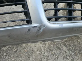 Audi A4 B6 Cabrio 8H7  Stoßstange Vorne Silber Xenon - Bild 4