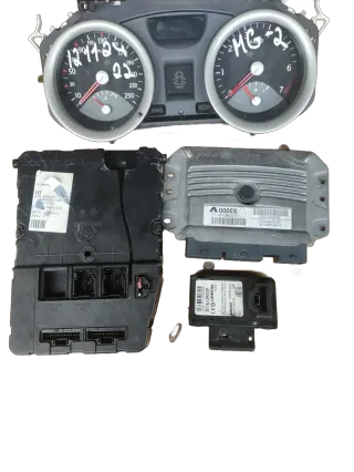 Renault Megane 2 Motorsteuergerät Set 8200321263  8200387138 - Bild 1