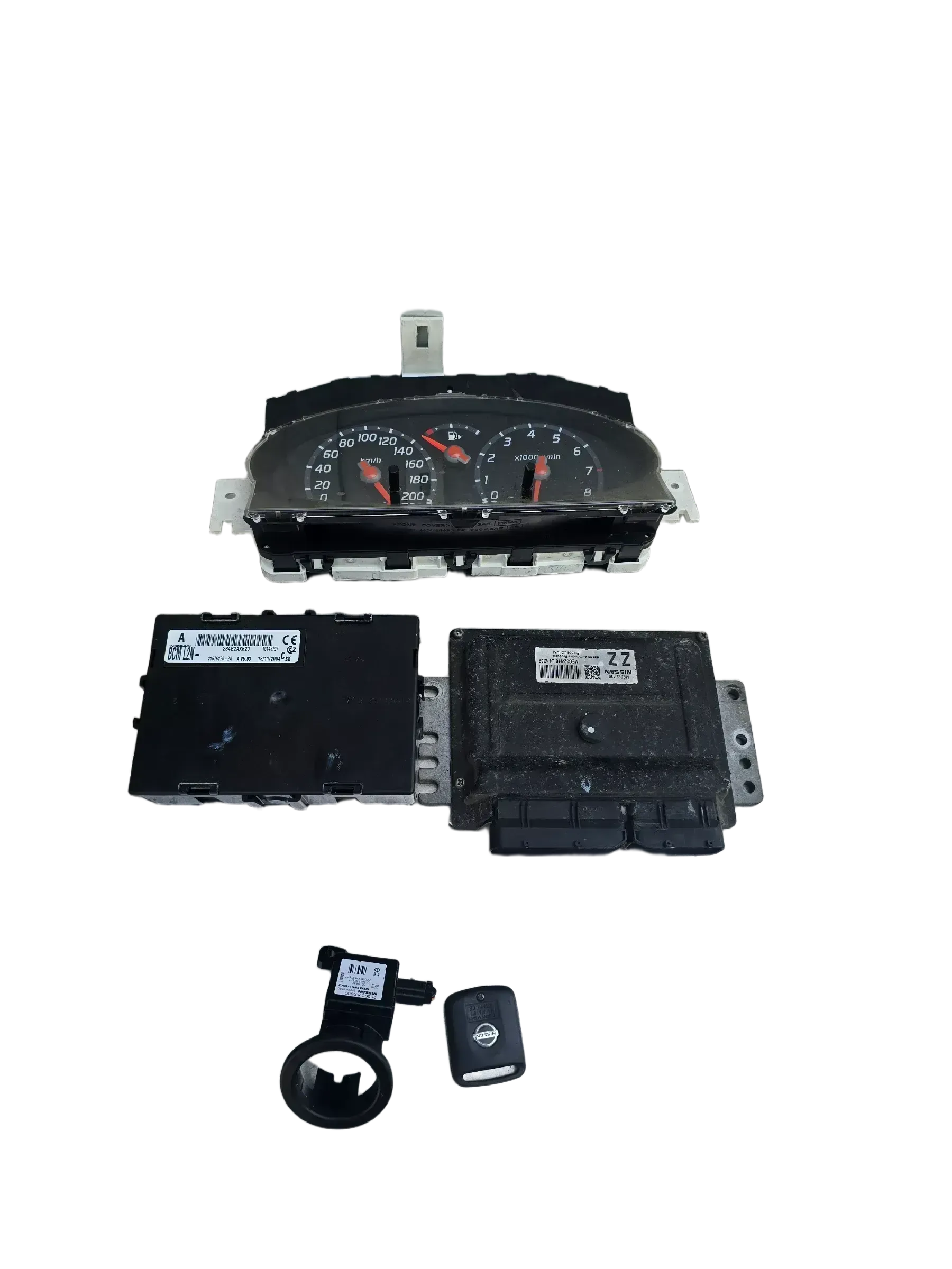 Nissan Micra K12 Motorsteuergerät Set MEC32110L44Z08 - Bild 1