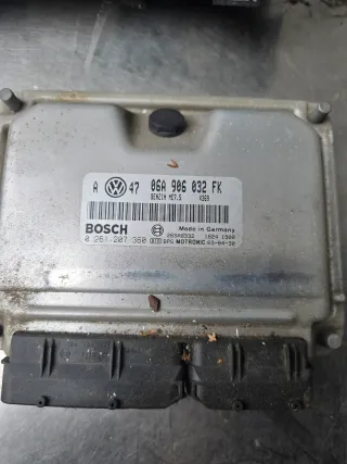 VW Golf 4 Motorsteuergerät Set 2,0 85kw 06A906032FK AZH AZJ - Bild 3