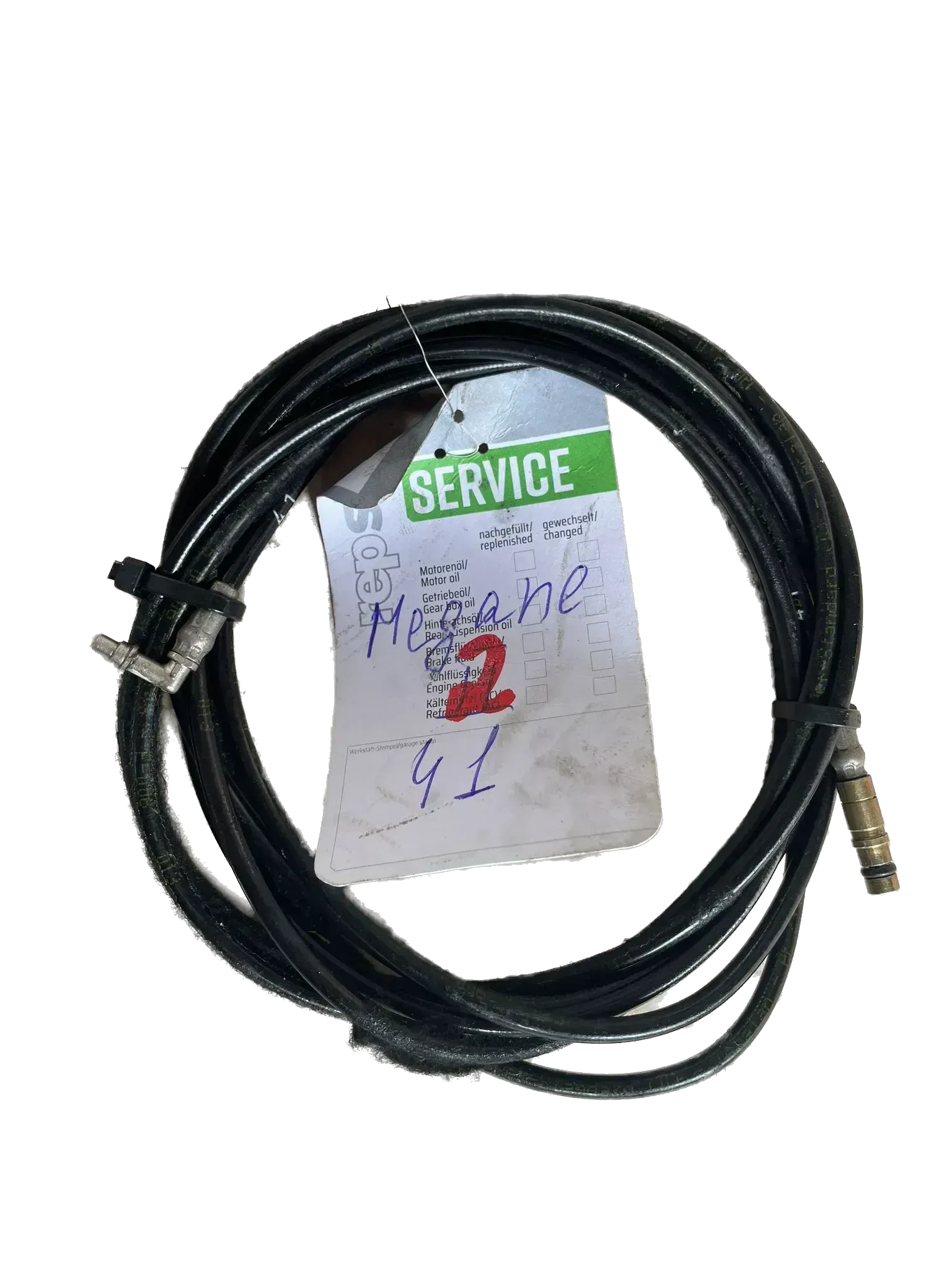 Original Renault Megane II Cabrio Hydraulikschlauch Nummer: 41 - Bild 1