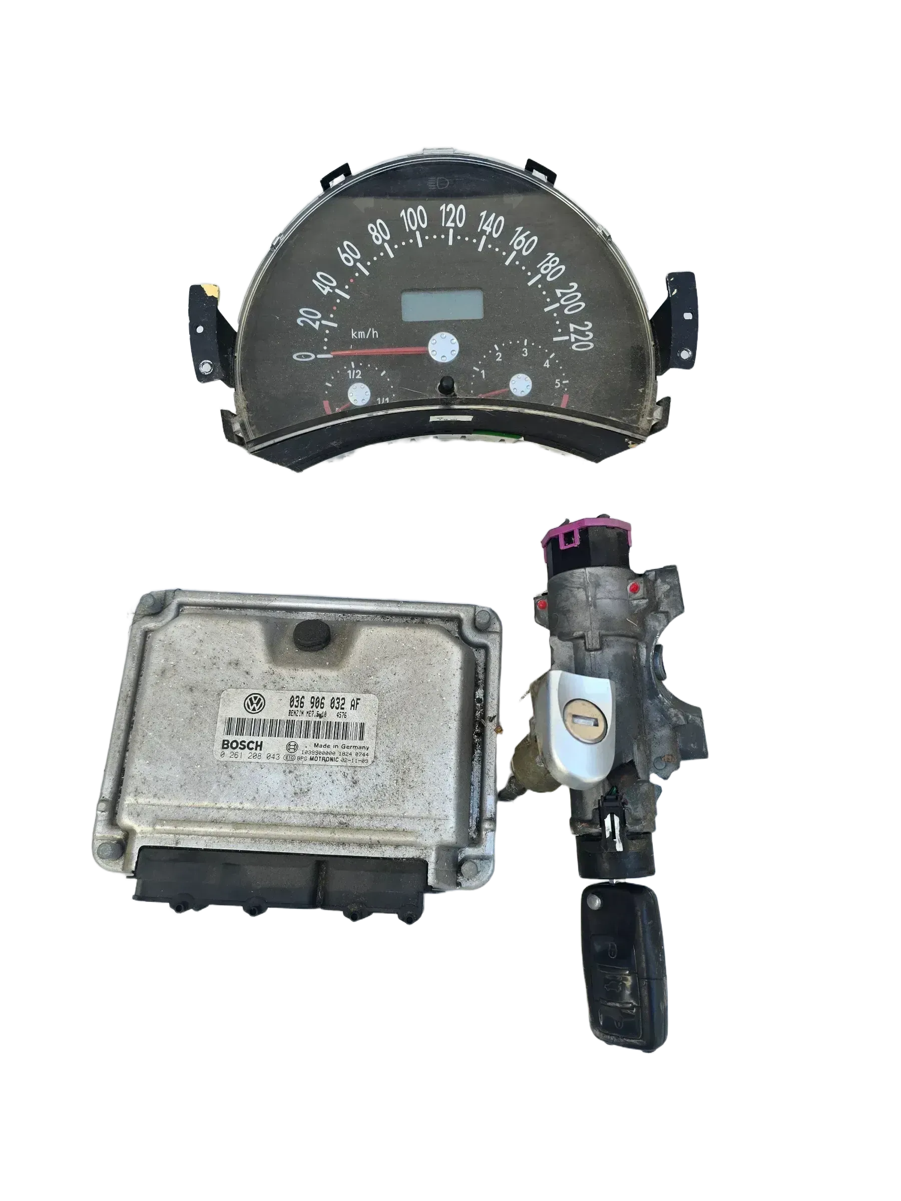 Motorsteuergerät Set 1.4 75PS BCA VW New Beetle  036906032AF - Bild 1