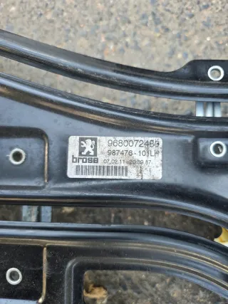 Fensterheber Peugeot 207 CC mit Motor hinten links 9680072480 - Bild 4