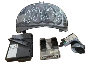 ORIGINAL Steuergerät Set 0261207421 24443795 Opel Corsa C - Bild 1