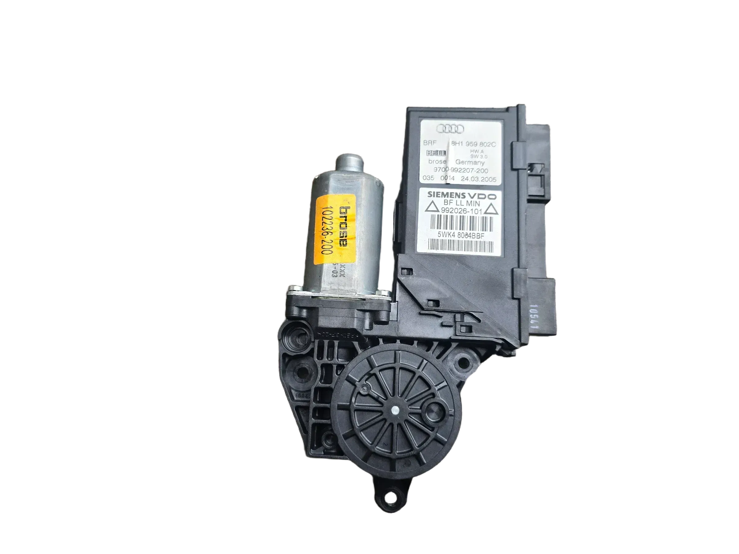 Fensterhebermotor vorne rechts Beifahrertür Audi A4 Cabrio 8H 8H1959802C - Bild 1