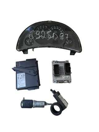 ORIGINAL Steuergerät Set 0261207421 24443795  AR Opel Corsa C GM Bosch - Bild 1