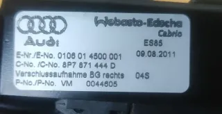 VW Golf 6 VI Audi A3 8V Cabrio Verschlussaufnahme Verdeck Rechts 8P7871444D - Bild 3