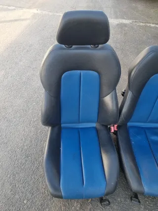 Mercedes R170 SLK Sitze Ledersitze Fahrersitz und Beifahrersitz - Bild 5