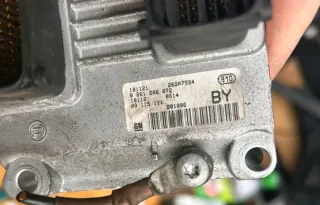 Opel Corsa C Motorsteuergerät Set  0261206072 1.2 16V  Steuergerät 09115111 - Bild 2