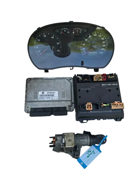 Background image for VW Polo 9N 1,2 47kw 03E906033L 64PS AZQ Motorsteuergerät Wegfahrsperre Set