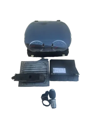 Ford Fiesta JD3 JH1 1,3i   Motorsteuergerät Set 4S6112A650KB - Bild 1
