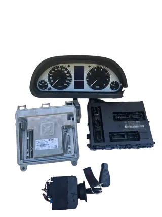 Mercedes Benz A Klasse W169 Motorsteuergerät Set A2661538879 - Bild 1