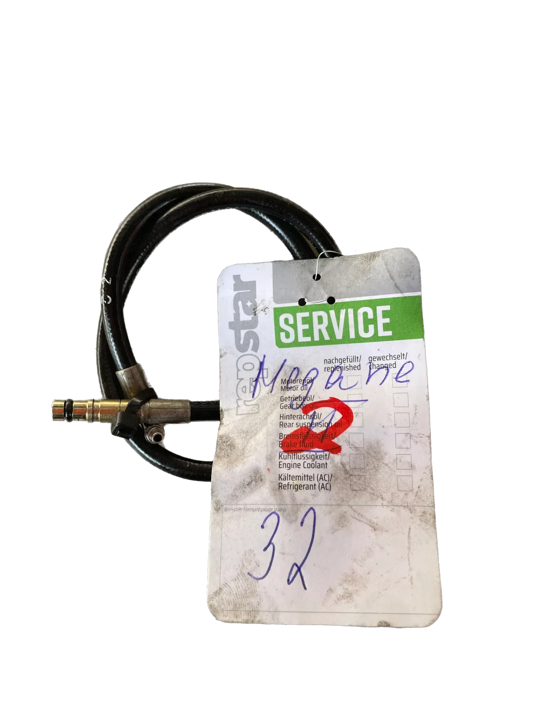 Original Hydraulikschlauch Nr: 32 - Bild 1