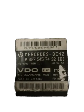 Original Mercedes Benz A-Klasse W168 Steuergerät Set A 027 545 74 32 - Bild 2