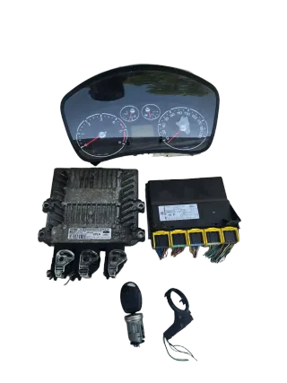 7S6112A650AA motorsteuergerät Set FORD FIESTA V  1.4 TDCI - Bild 1