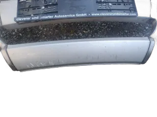 Original Smart forfour 454 Frontstoßstange Stoßstange vorne silber - Bild 2