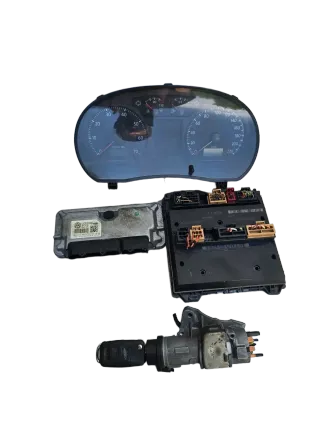 Motorsteuergerät Set VW Polo 9N 1,4l 16V 59KW 03C906024AD - Bild 1