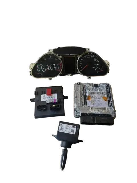 Background image for Audi A6 C6 Motorsteuergerät Set Motor BPP  4F0907401B  0281013178  4F2910402C
