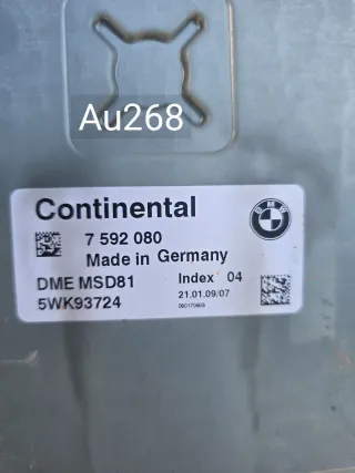 BMW N54 E90 E60 2007-2013 Motorsteuergerät ECU SET DME+CAS3 7592080 - Bild 4