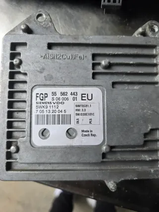 Opel Vectra C Signum 2.2 Benzin Motorsteuergerät Set 55562443 - Bild 6