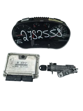 Motorsteuergerät Set Seat LEON 1 1M 038906012FK 0281010683 1.9 81 KW 110 PS Diesel - Bild 1