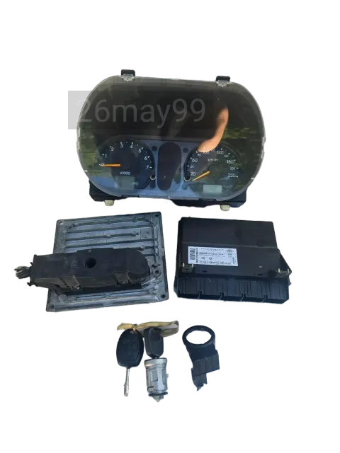 Background image for Motorsteuergerät Set 2S6A12A650NB S118325001 Benzin 1,3 Ford Fiesta V Fusion