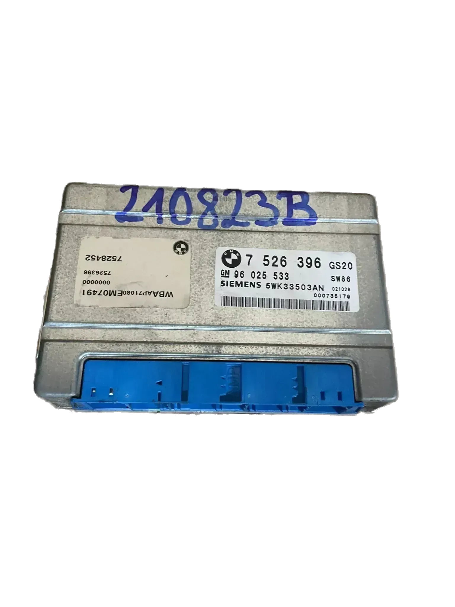 Original BMW 3 E46 Diesel Getriebesteuergerät 7526396 - Bild 1