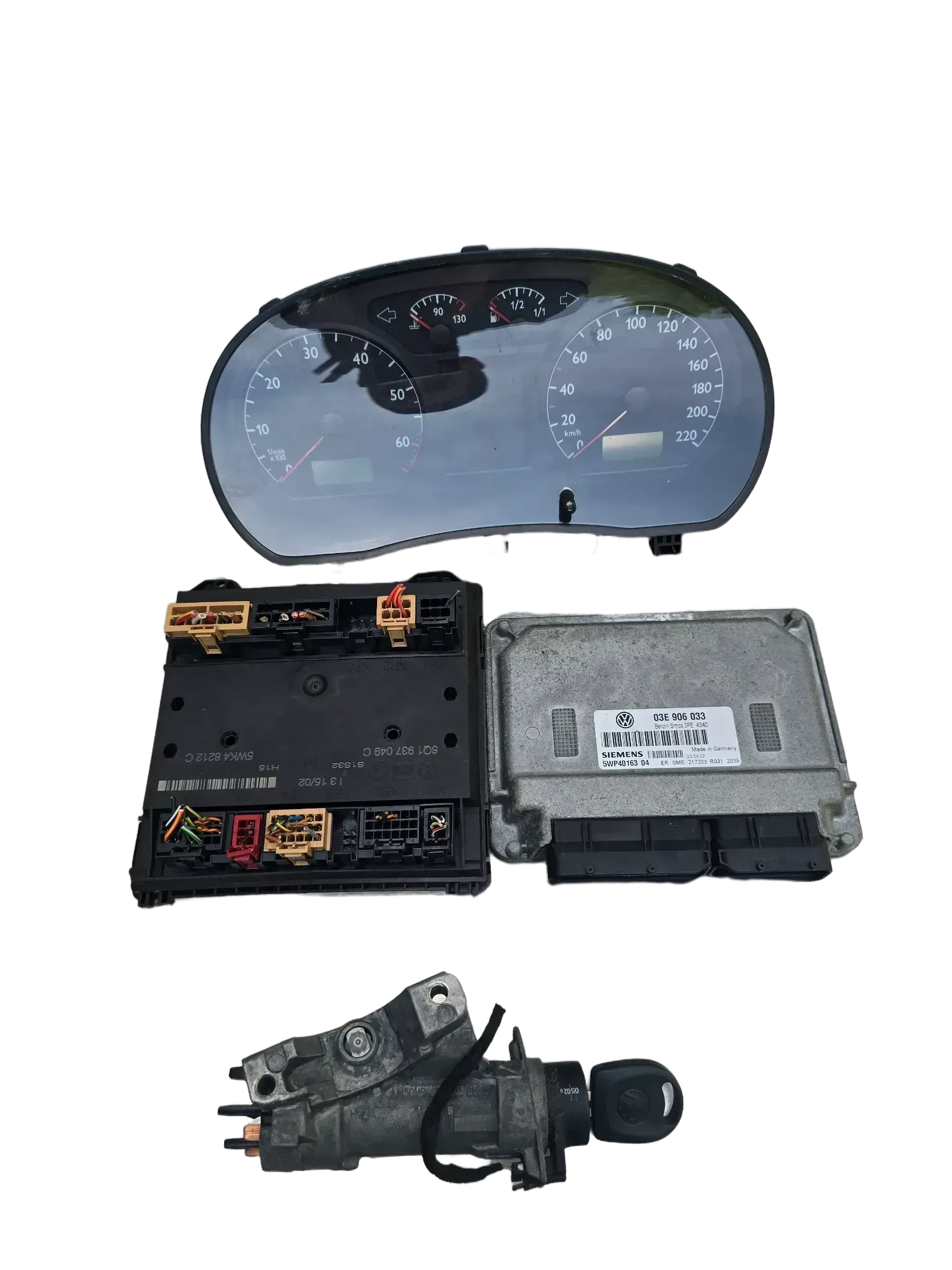 Motorsteuergerät Satz 03E906033 VW Polo 9N - Bild 1