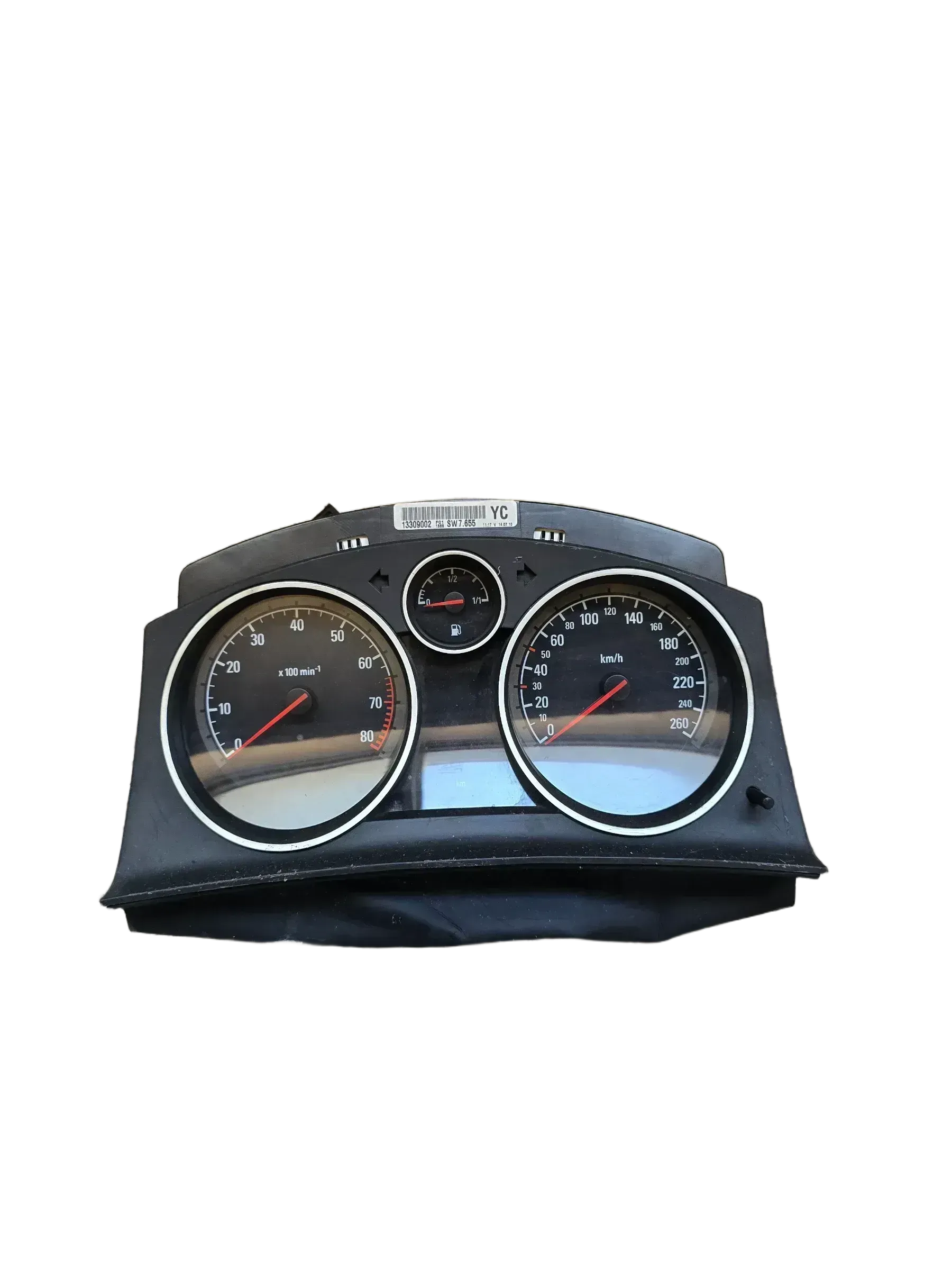 Tacho Kombiinstrument nicht zurückgesetzt 13309002 YC Opel Zafira B Astra H - Bild 1