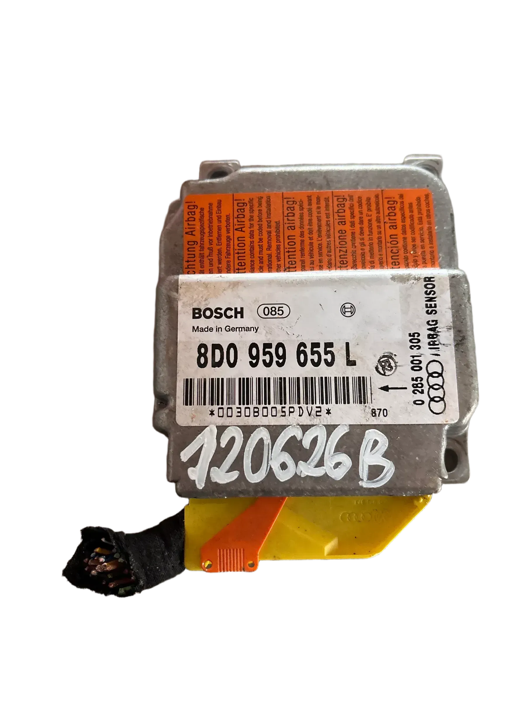Audi A4 S4 B5 Airbag Steuergerät 8D0959655L - Bild 1