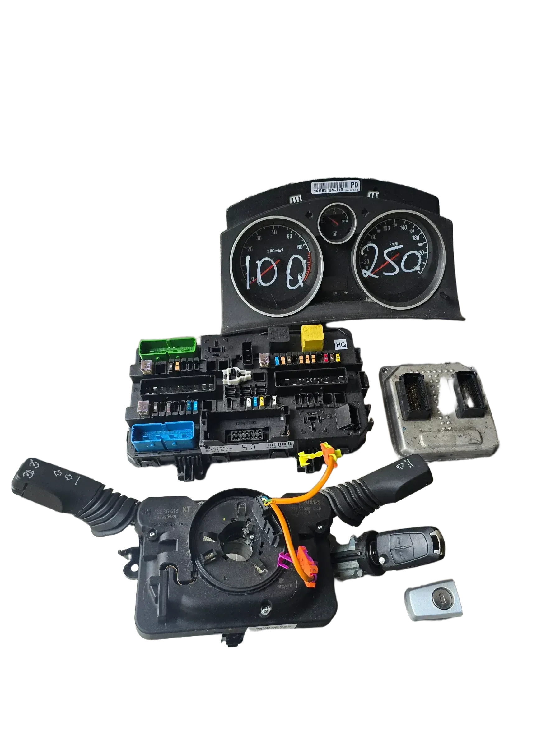 MotorSteuergerät Set 12992406 Opel Astra H 1.8 Benzin 103kW 140PS - Bild 1