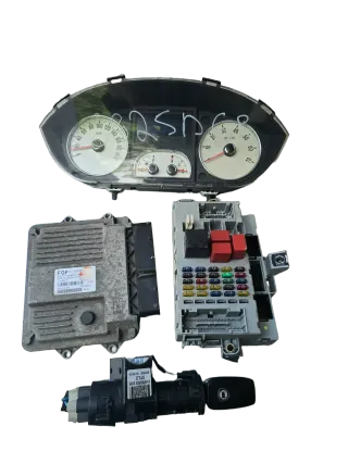 51758206 Motorsteuergerät Set LANCIA Musa 1.3 D 51KW - Bild 1