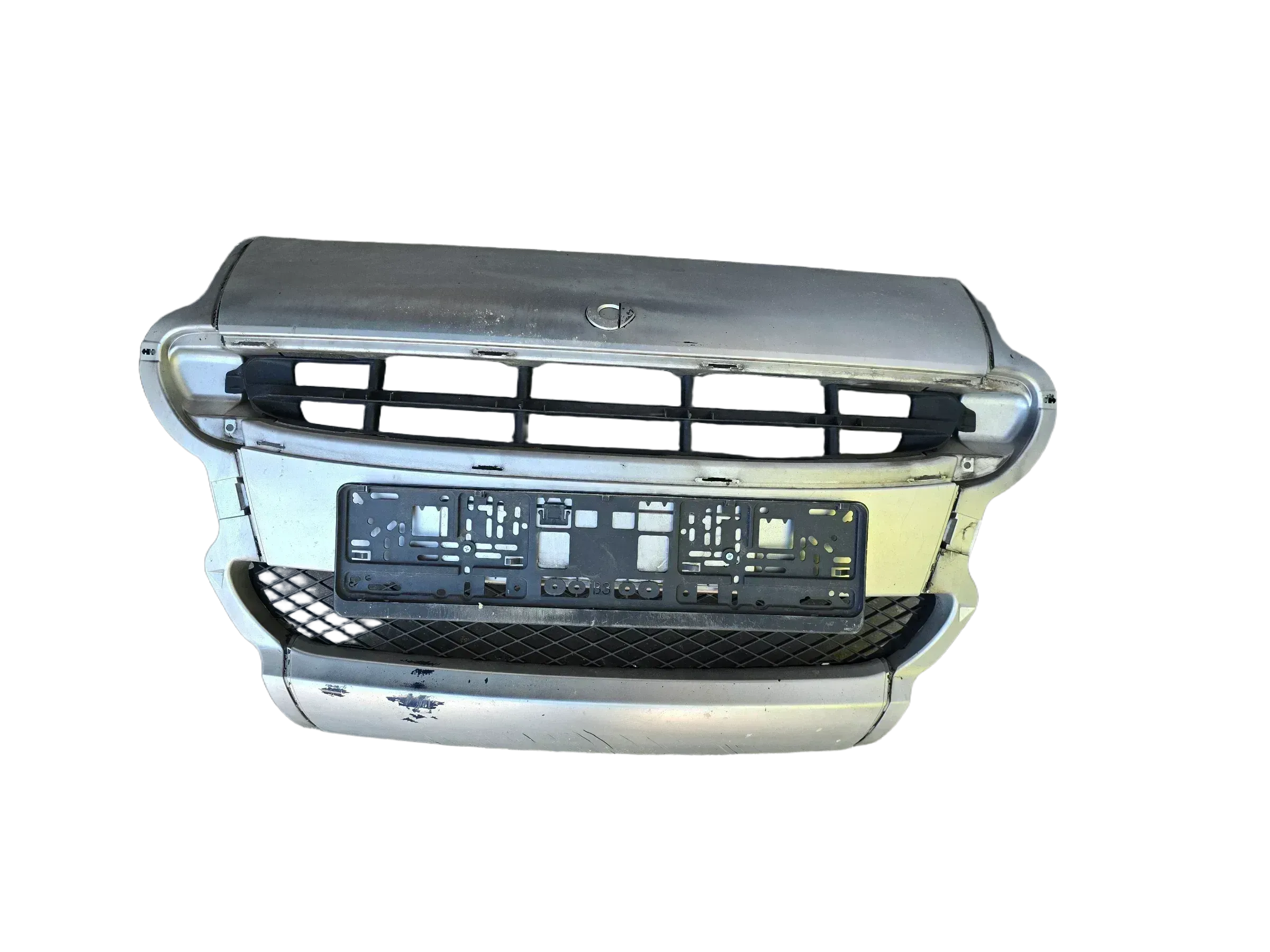 Smart forfour 454 Frontstoßstange Stoßstange vorne Silber - Bild 1
