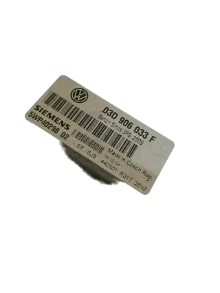 Original VW Polo 9N Steuergerät Set 03D906033F - Bild 2