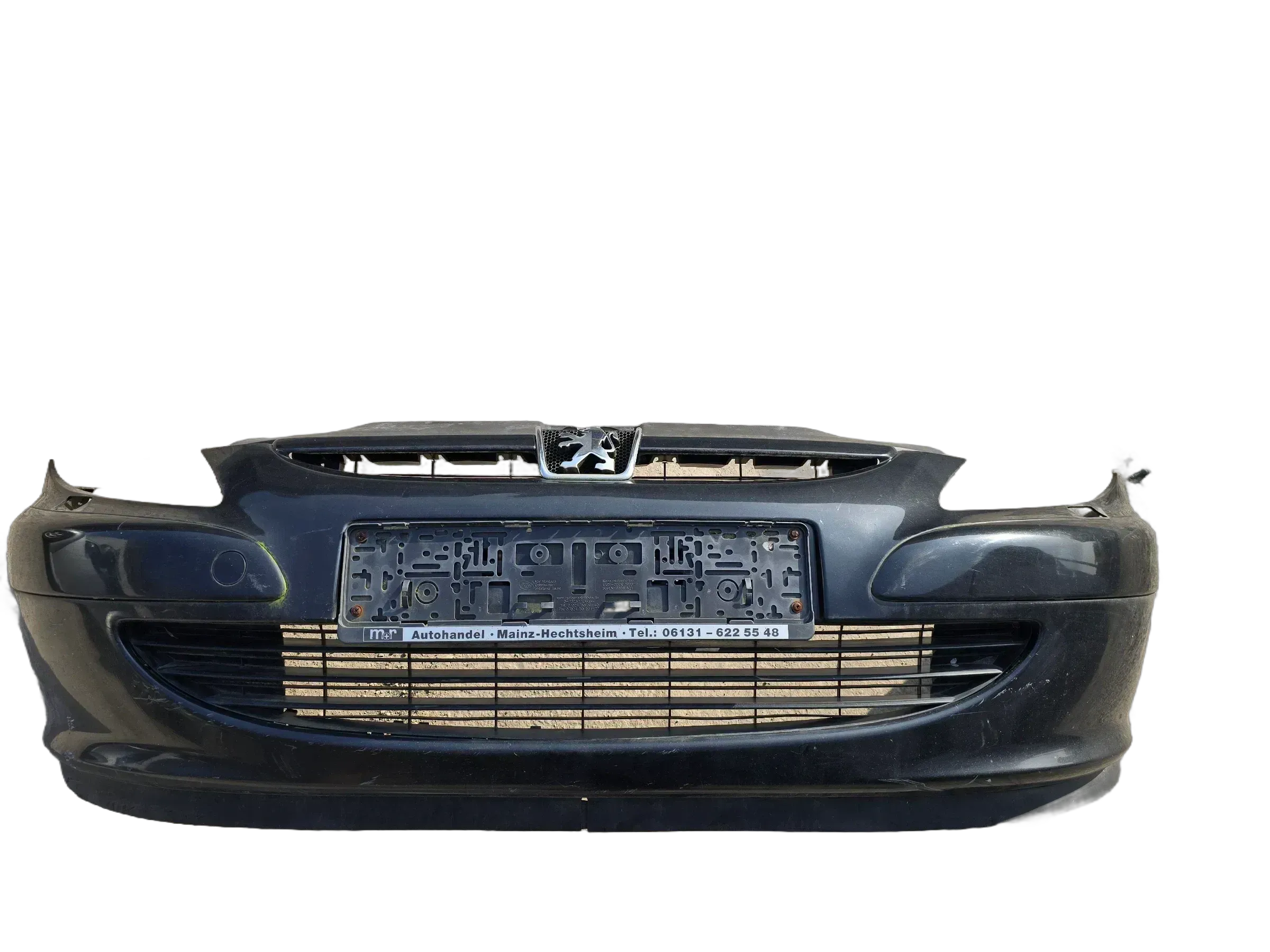 Stoßstange vorne Schwarz passt für PEUGEOT  307 CC - Bild 1