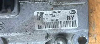 ORIGINAL Steuergerät Set 0261206072  Opel Corsa C GM Bosch 26sA7594 - Bild 3