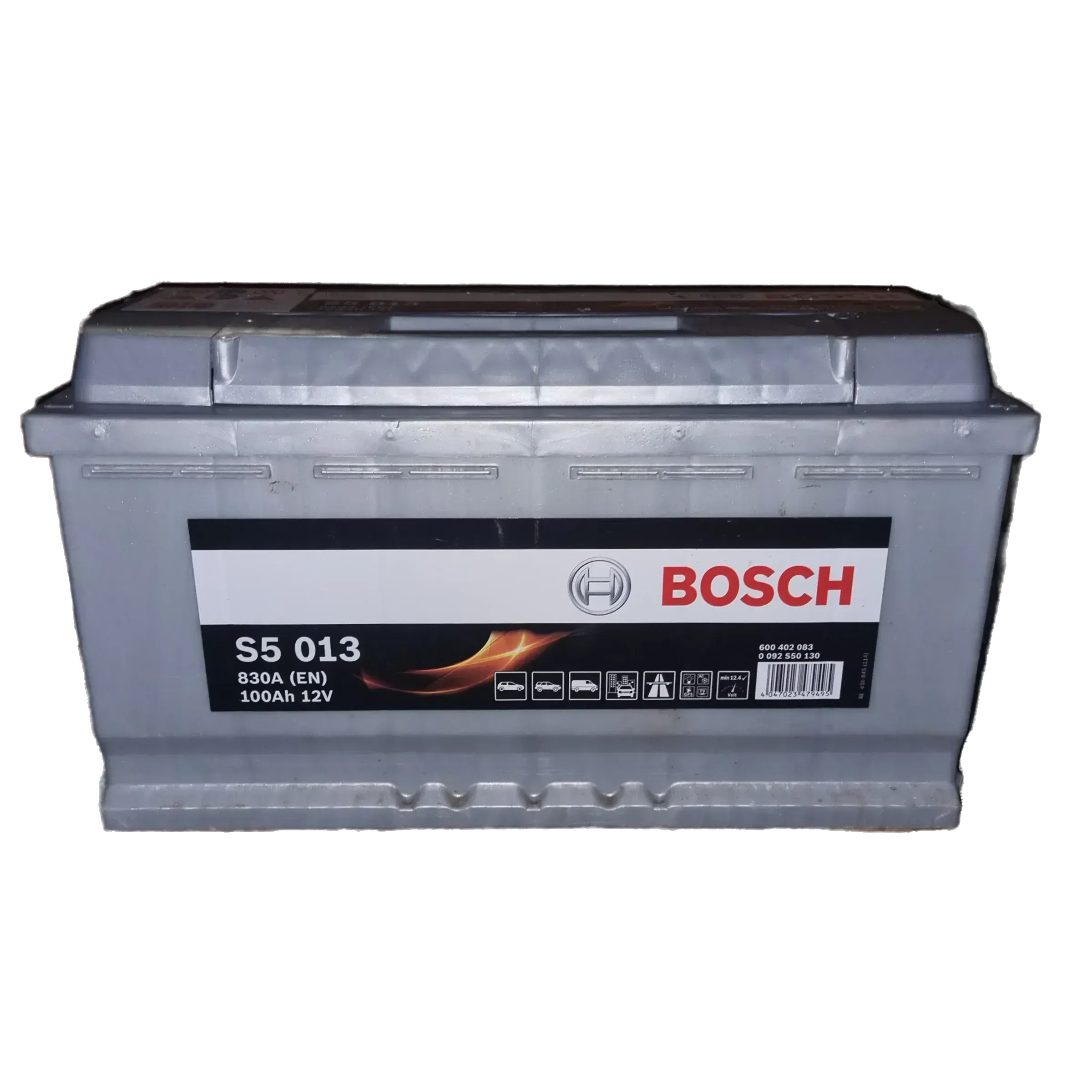 BOSCH 0 092 S50 130 S5 Bleiakku Starterbatterie 12V 100Ah 830A - Bild 1
