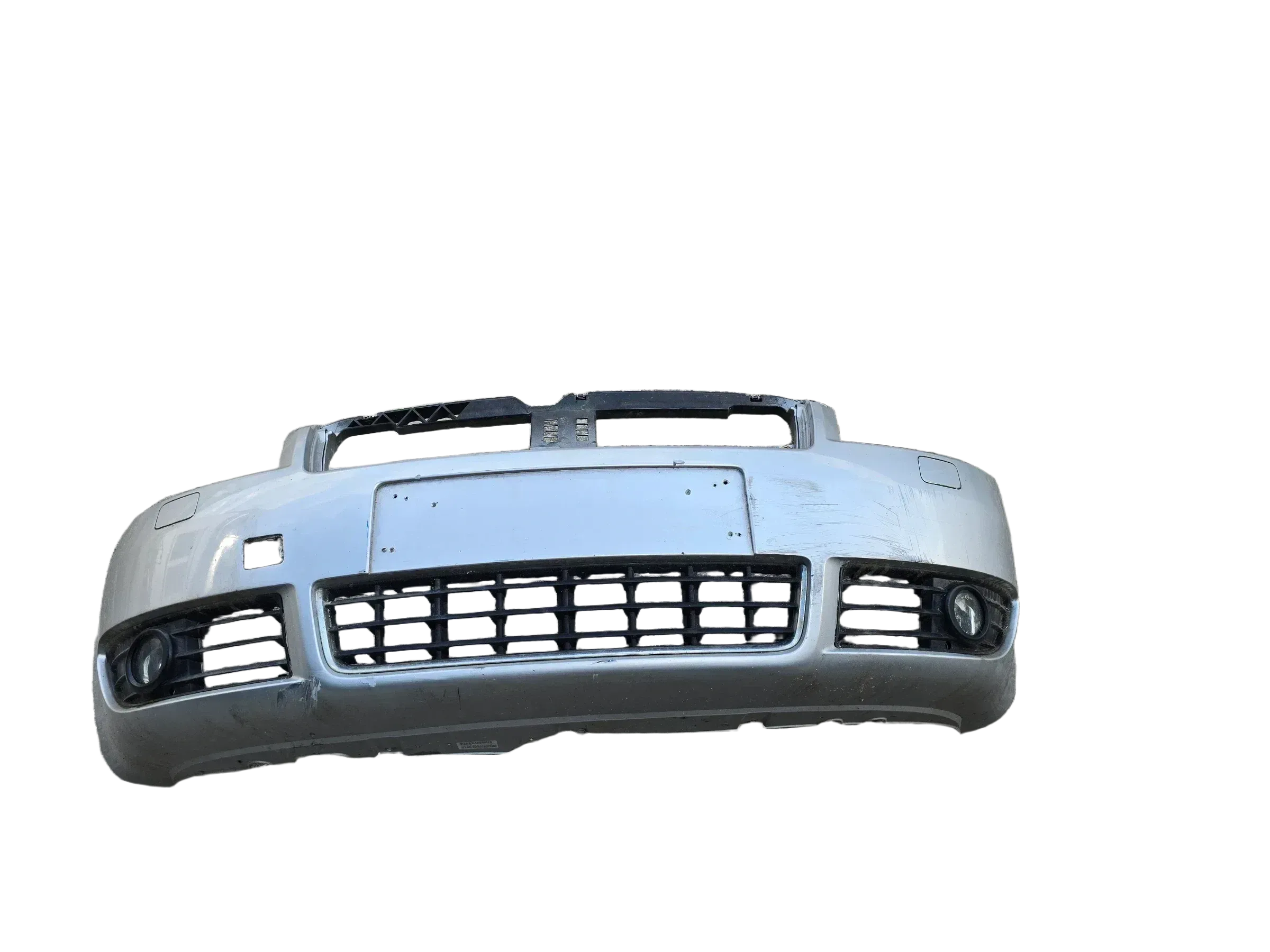 Audi A4 B6 Cabrio 8H7  Stoßstange Vorne Silber Xenon - Bild 1