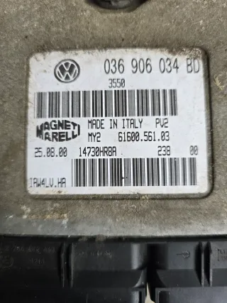 Steuergerät Set Seat Toledo 036906034BD Original Magneti Marelli - Bild 4