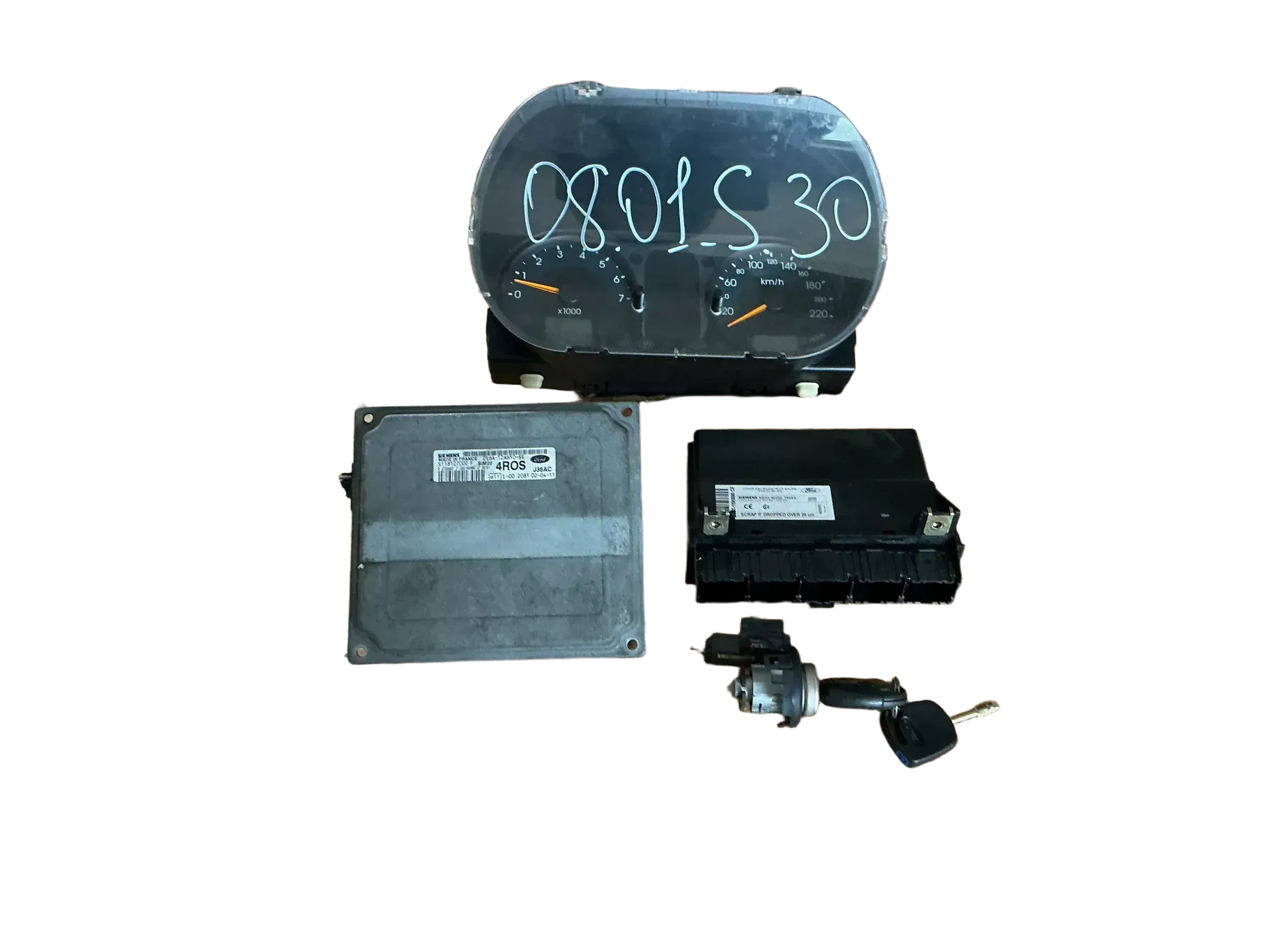 Motorsteuergerät Set Ford Fiesta 5 2S6A12A650SE - Bild 1