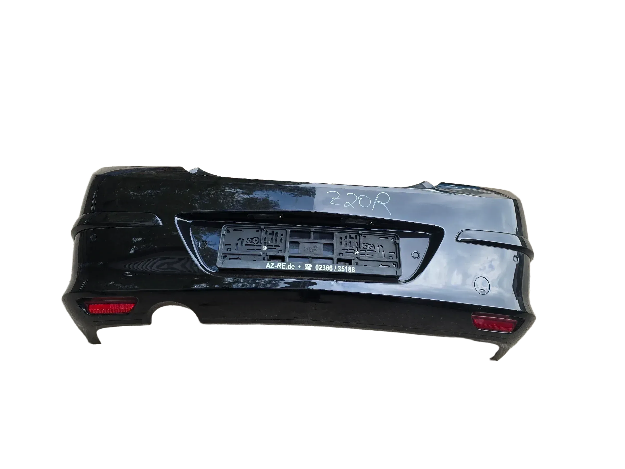 Opel Astra H Cabrio Stoßstange Hinten Z20R Schwarz - Bild 1