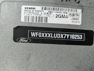 Steuergerät Set Einspritzung 7m5112a650afa Ford Focus 1.6 16V DA3/DB3 74 KW 100 PS - Bild 4
