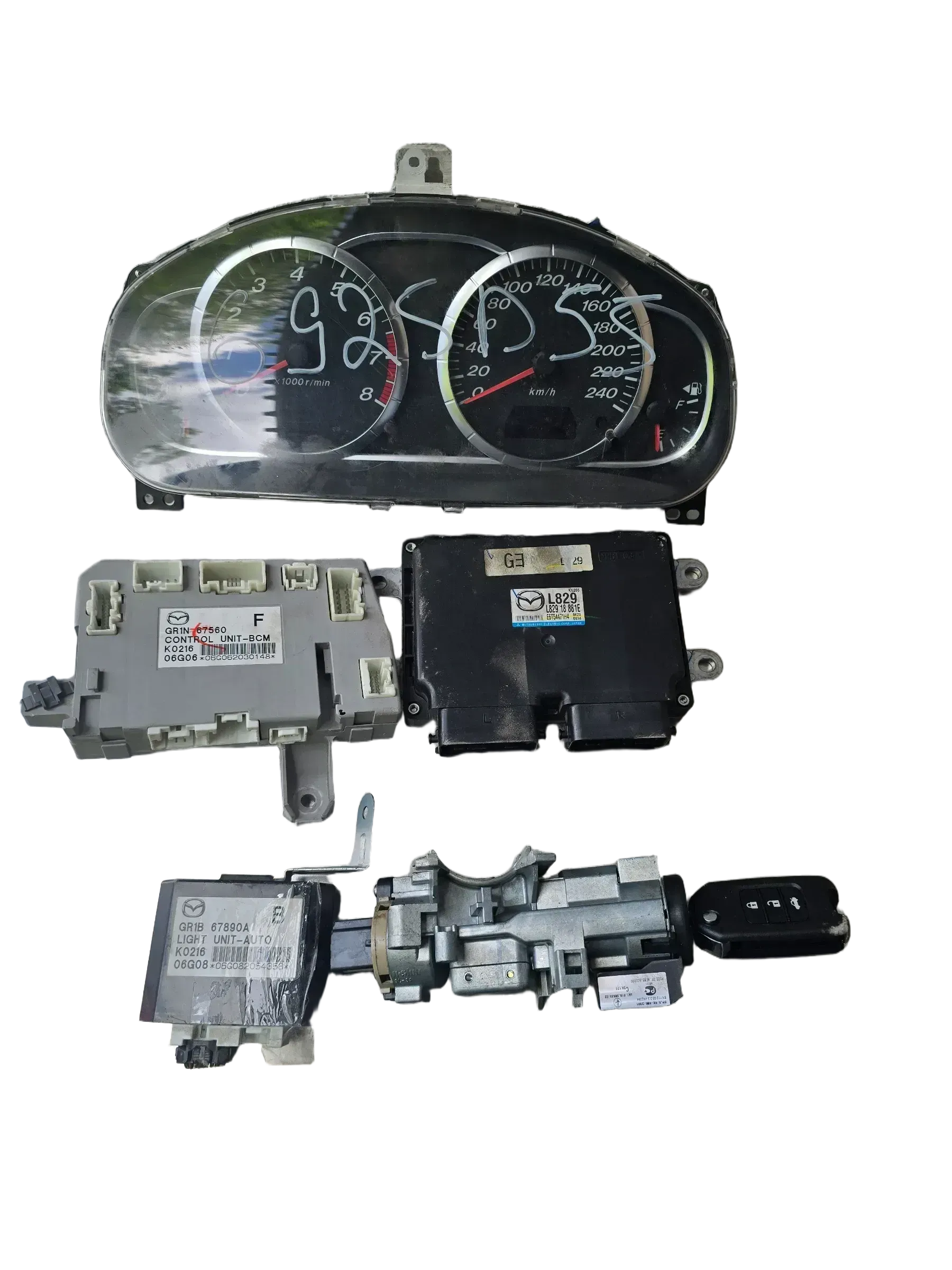 MotorSteuergerät Set MAZDA 6 L82918881E - Bild 1