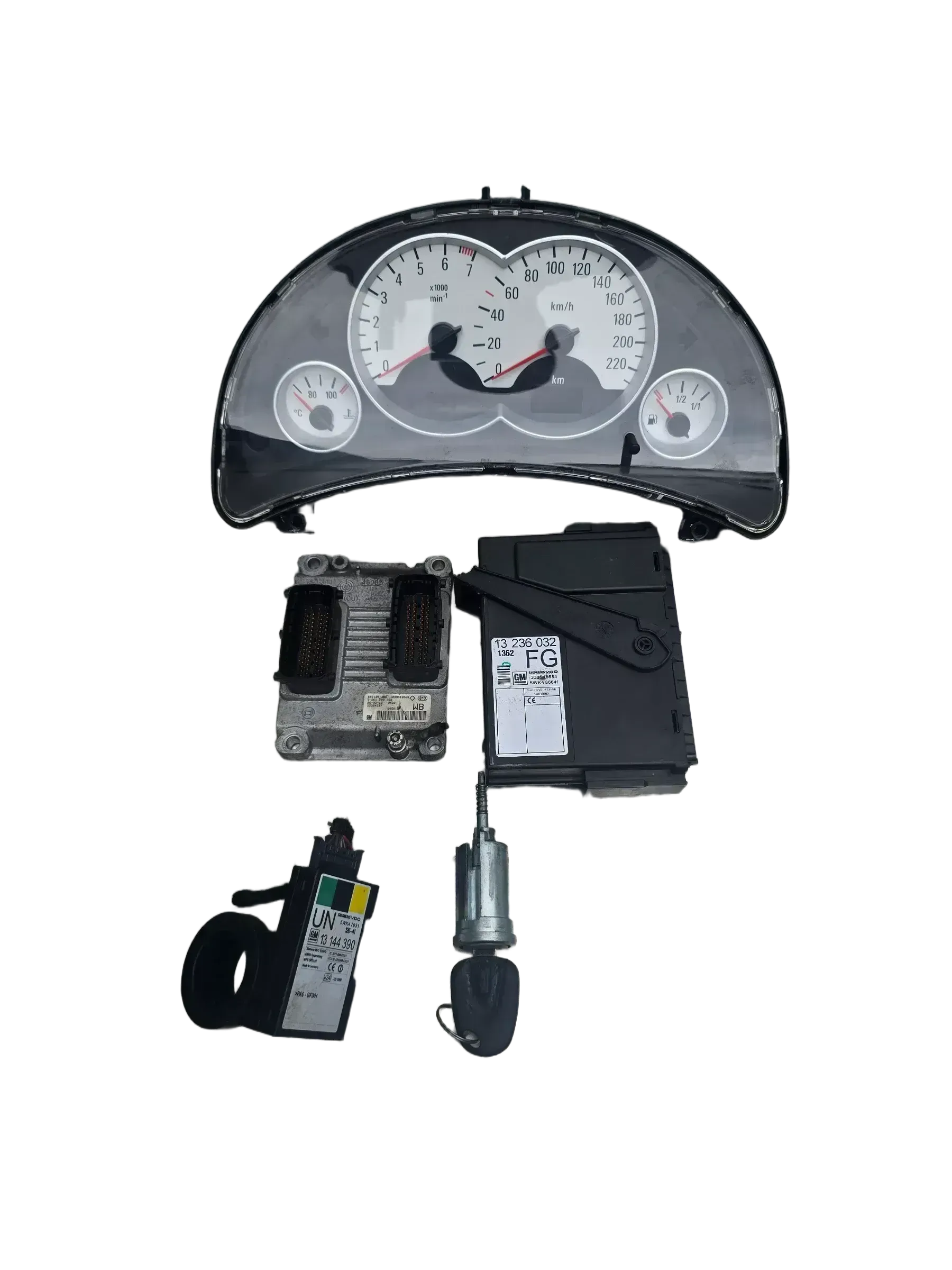Z10XEP Motorsteuergerät Set 0261208393 Opel  Corsa 1.0 60PS - Bild 1