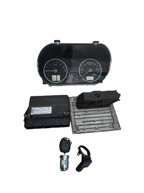 Background image for Motorsteuergerät Satz Ford Fiesta MK5 V  4S6112A650KC Siemens 9ANC