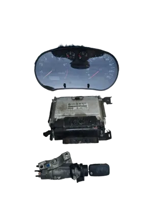 AUDI A3 / 8L 1.6 Motor Motorsteuergerät Set 06A906032EE - Bild 1
